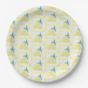 Lemons Paper Plate