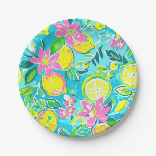 Lemons Paper Plates