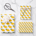 Lemons Pattern Cute CUSTOM Bridal Shower Birthday Wrapping Paper Sheet<br><div class="desc">Perfect cute gift wrap for a fun party! Hand made art for you! Perfect for a birthday, summer wedding, bridal shower, wedding, anniversary party, bachelorette party, engagement party, or anytime! Check my shop for alternate designs and colours. THANK YOU FOR SUPPORTING INDEPENDENT ARTISTS! All artwork and designs are created by...</div>