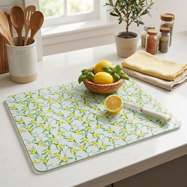 Lemons pattern  cutting board (Creator Uploaded)