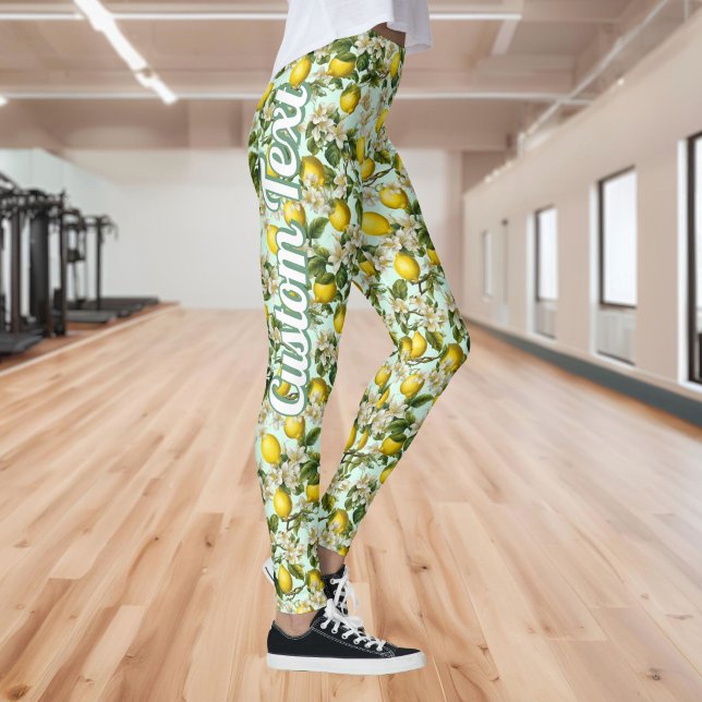 Lemons Pattern Leggings (Creator Uploaded)