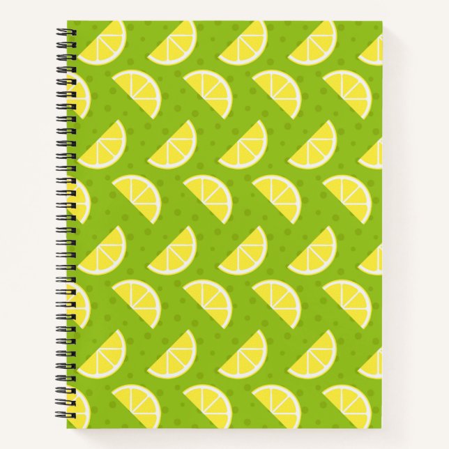 Lemons Pattern Notebook (Front)