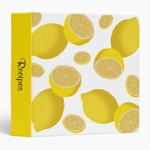 Lemons Recipe Binder