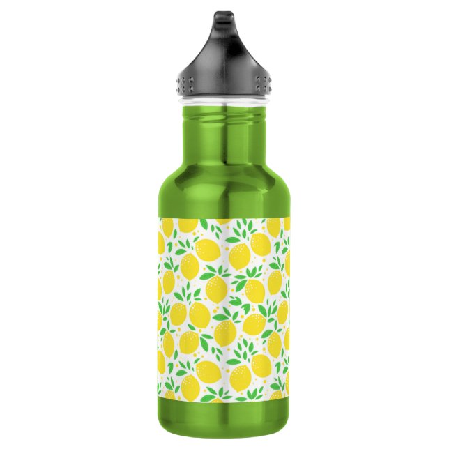 Lemons Stainless Steel Water Bottle (Right)