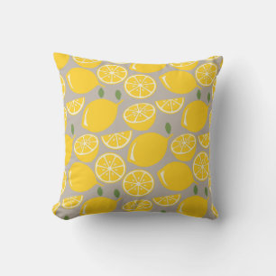 Lemons  throw pillow