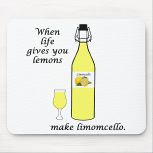 Lemons to Limoncello Mouse Pad