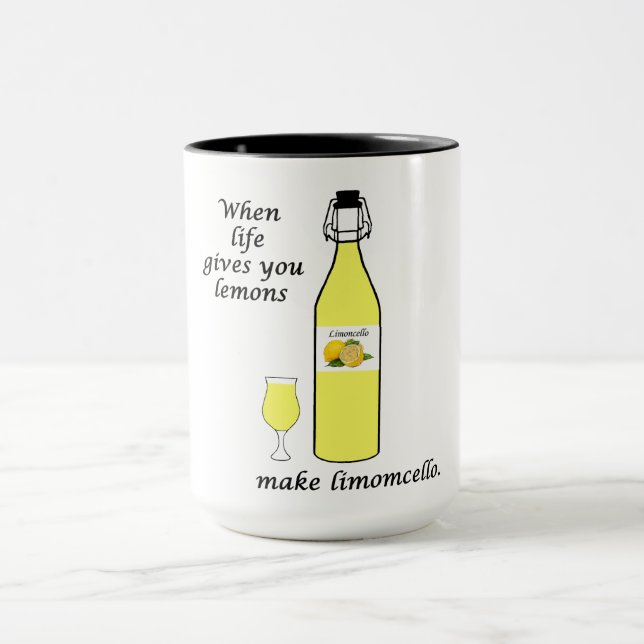 Lemons to Limoncello Mug (Center)