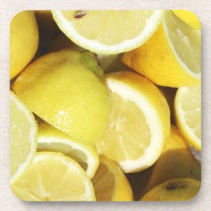 Lemons Yellow Coaster