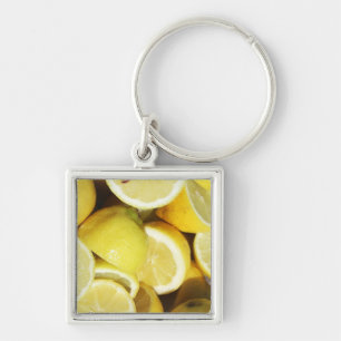 Lemons Yellow Keychain