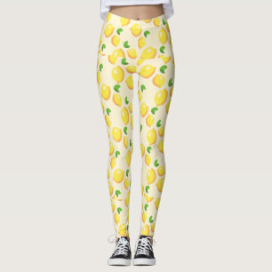 Lemons Yellow Leggings