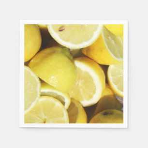 Lemons Yellow Napkin
