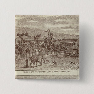 Lemoore, Armona ranches 2 Inch Square Button