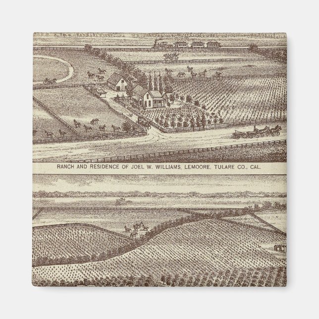 Lemoore, Armona ranches Magnet (Front)