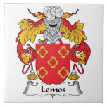 Lemos Family Crest Tile<br><div class="desc">Lemos Coat of Arms</div>