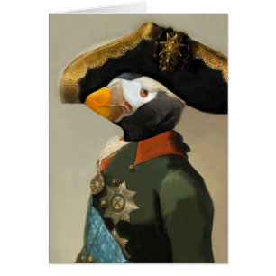 L'empereur de macareux - composé anthropomorphe