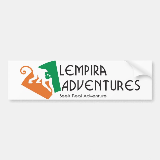 Lempira Adventures Bumper Sticker (Front)