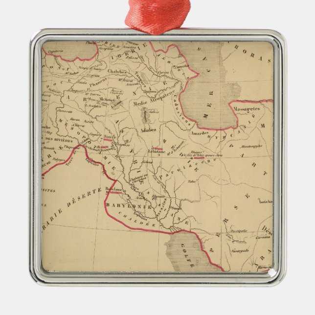 L'Empire des Perses Metal Ornament (Front)