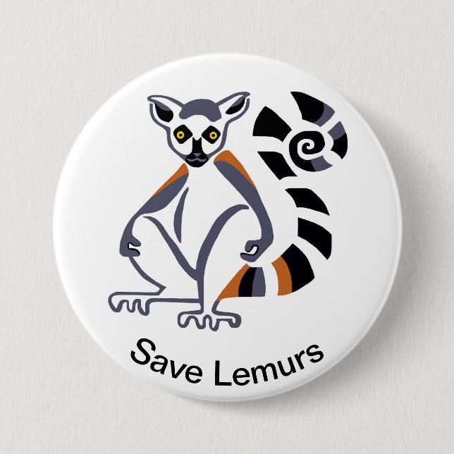 Lemur - button (Front)