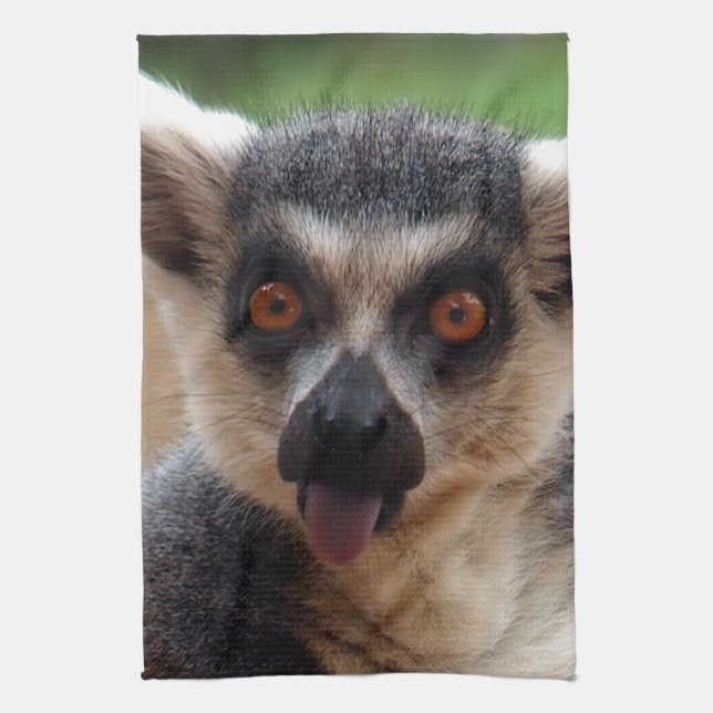 Lemur Kitchen Towel (Vertical)
