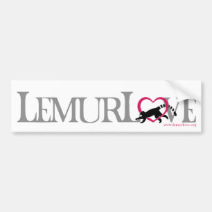 Lemur Love sticker