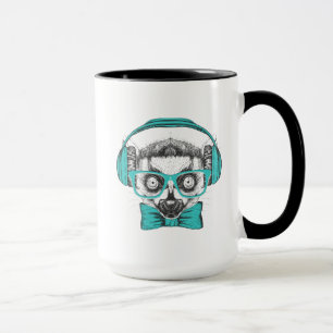 Lemur Music Lover Mug