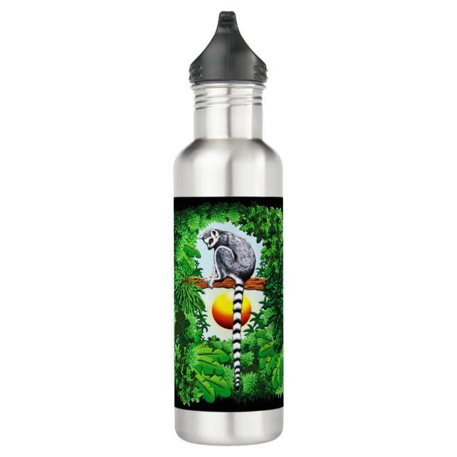 Lemur of Madagascar 710 Ml Water Bottle (Right)