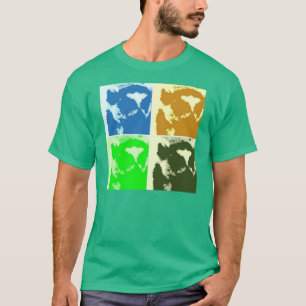 Lemur Pop Art T-Shirt