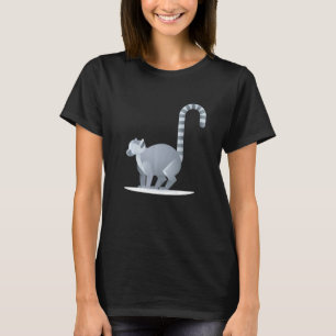 Lemur  Ring Tailed Cute Primate  1 T-Shirt