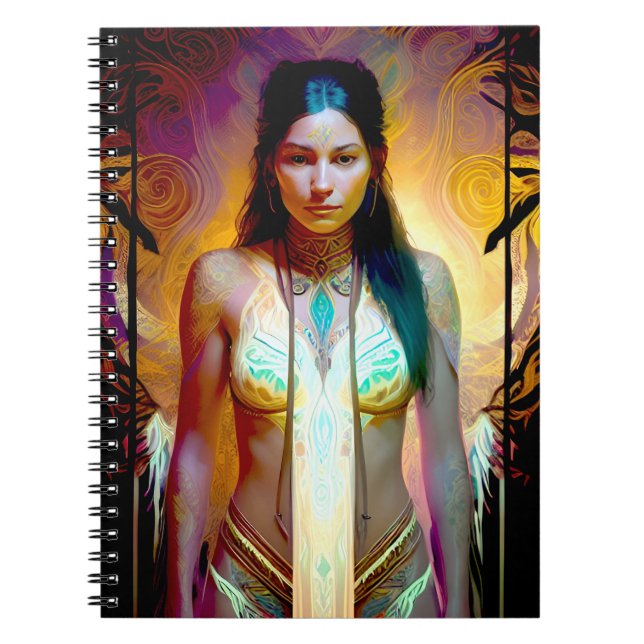 Lemurian Priestess Notebook (Front)