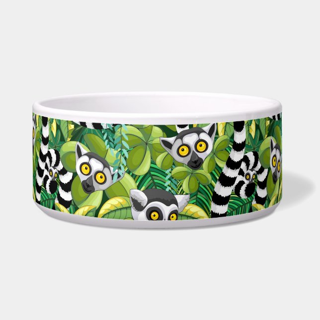 Lemurs of Madagascar in Exotic Jungle (Front)