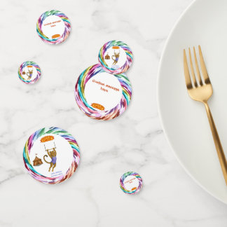 Lena Leopard trapeze artist Confetti