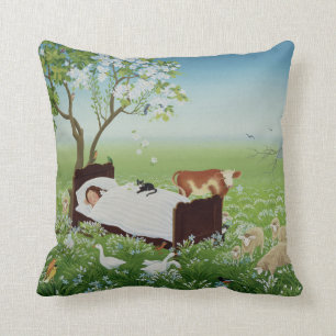 Lena's Dream Throw Pillow