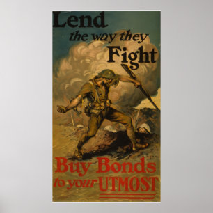 Lend the way they Fight Poster