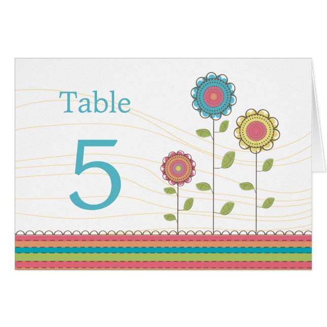 L'endroit de Tableau carde épouser grand de fleurs (Devant horizontal)