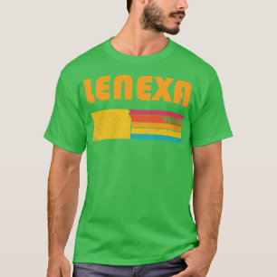 Lenexa Kansas Vintage Distressed Souvenir T-Shirt