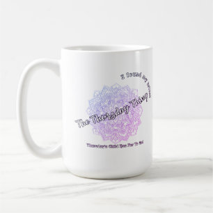 L'Enfant Mandala Café Mug (Violet)