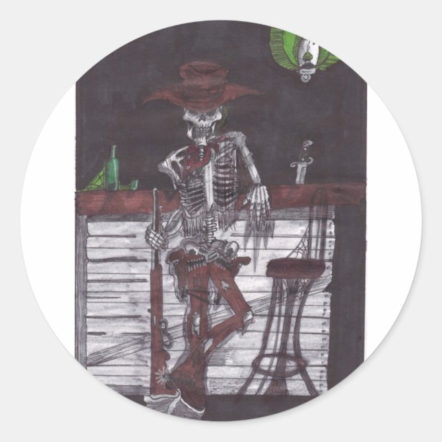 L'enfant vit autocollant (Devant)