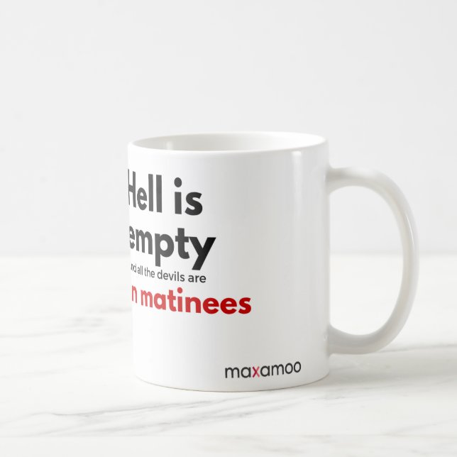 L'enfer est tasse vide (Droite)