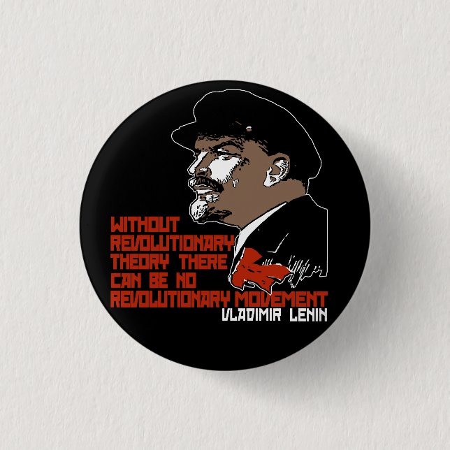 LENIN 1 INCH ROUND BUTTON (Front)