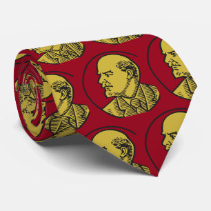 Lenin Communism Revolution Socialism Russia Tie