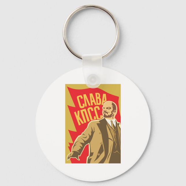 Lenin Keychain (Front)