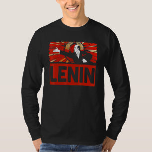 Lenin Retro Vintage Soviet Propaganda Sovi8 T T-Shirt