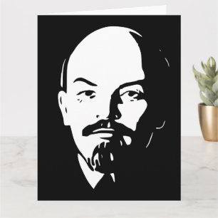 Lenin, USSR, CCCP, Soviet Union, Communism Card