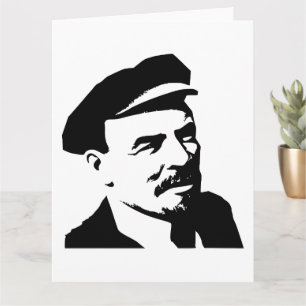 Lenin, USSR, CCCP, Soviet Union, Communism Card