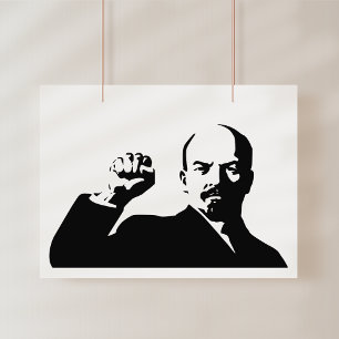 Lenin, USSR, CCCP, Soviet Union, Communism Photo Print