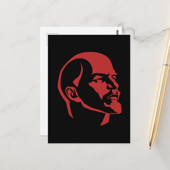 Lenin, USSR, CCCP, Soviet Union, Communism Postcard (Front/Back In Situ)