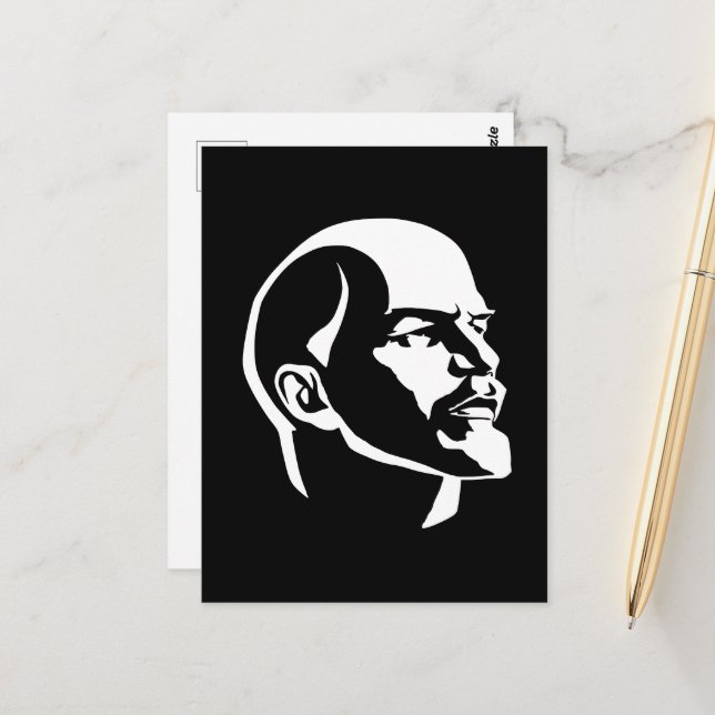 Lenin, USSR, CCCP, Soviet Union, Communism Postcard (Front/Back In Situ)