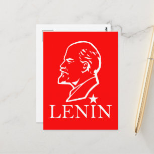 Lenin, USSR, CCCP, Soviet Union, Communism Postcard