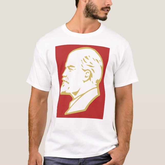 Lenin, USSR, CCCP, Soviet Union, Communism T-Shirt (Front)