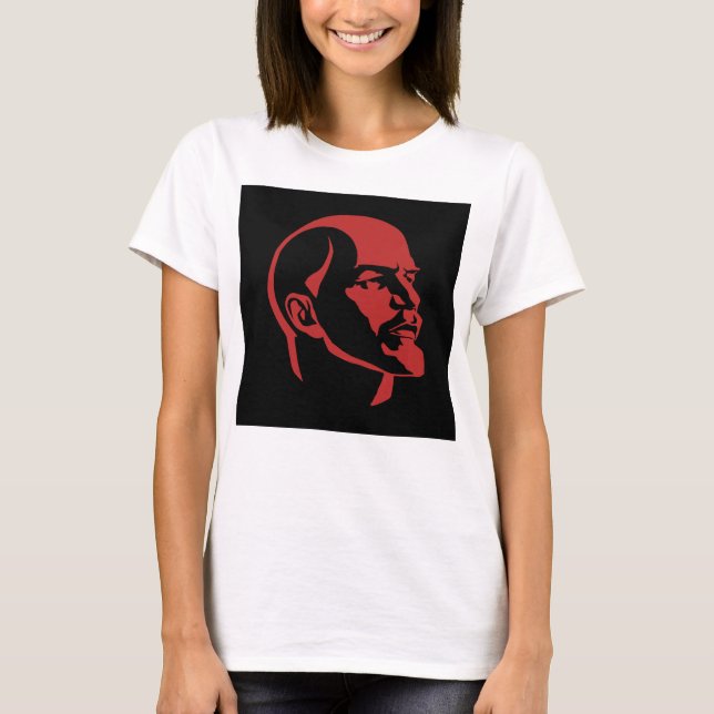 Lenin, USSR, CCCP, Soviet Union, Communism T-Shirt (Front)